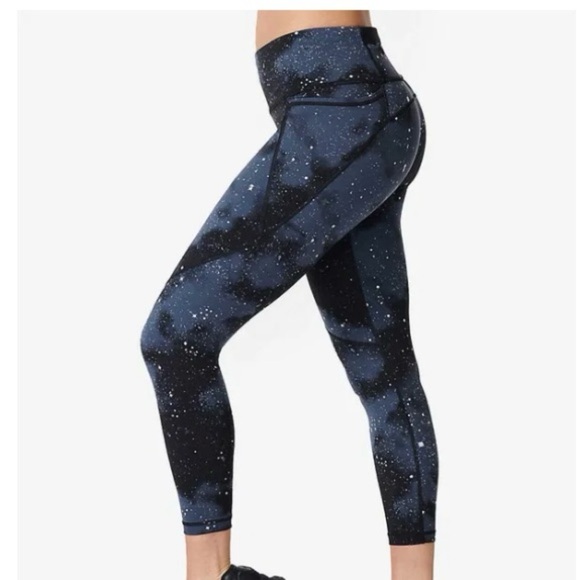NWT Sweaty Betty Power 7/8 Ditsy-Star Stretch Workout Leggings - Picture 1 of 10